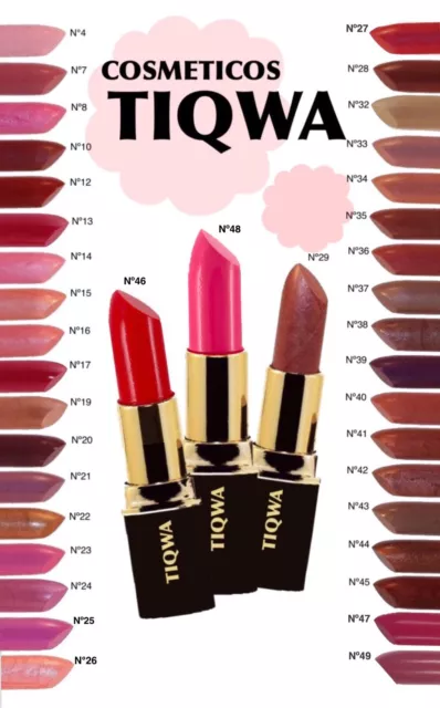 BARRA DE LABIOS TIQWA - Precio por unidad, No por el Lote Completo