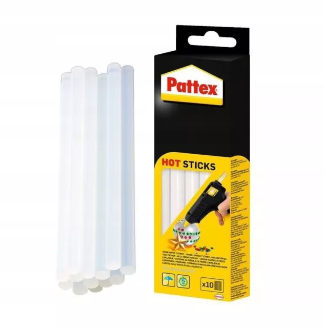 Pattex Hot Sticks 10 bastoncini di colla a caldo