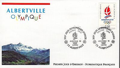 1988 Grenoble Troupes Alpines enveloppe premier  1er Jour 