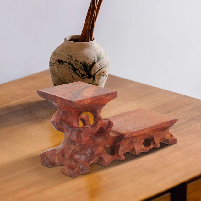 Supporto espositivo stile cinese supporti per mobili orientali alzata in legno
