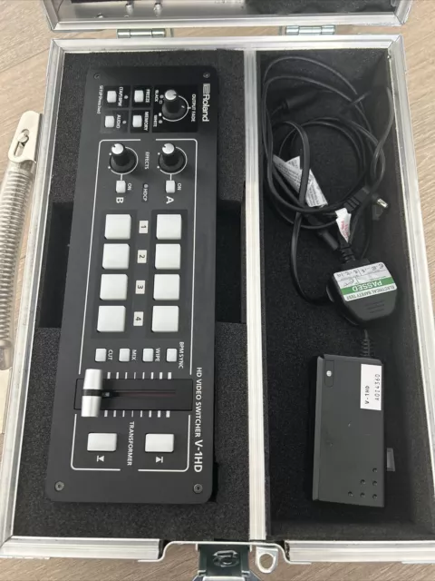 Roland V-1HD HD 4 HDMI Input Video Switcher w Built-In 12 Channel Audio Mixer