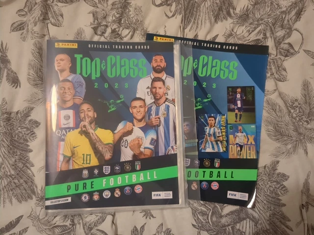 Panini Top Class 2023 Legante vuoto con copertine e guida di gioco