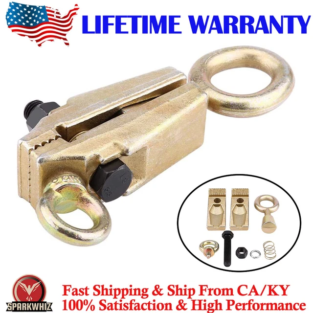 5 Ton 2 Way Self-Tightening Auto Body Repair Pull Clamp Frame Back Dent Puller