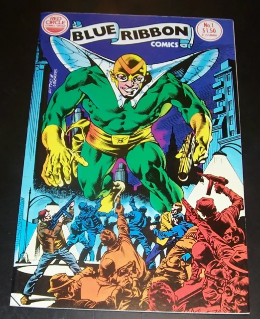 #1s Sale!  BLUE RIBBON #1, NM 9.4, The FLY", Ditko, Nebres Bag&Bd, Combined Shpg