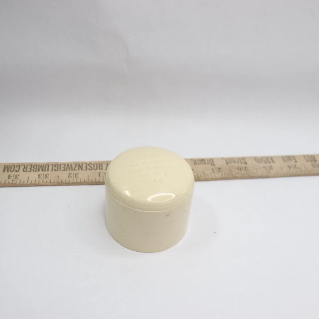 Socket End Cap PVC Sch 40 Beige 2"