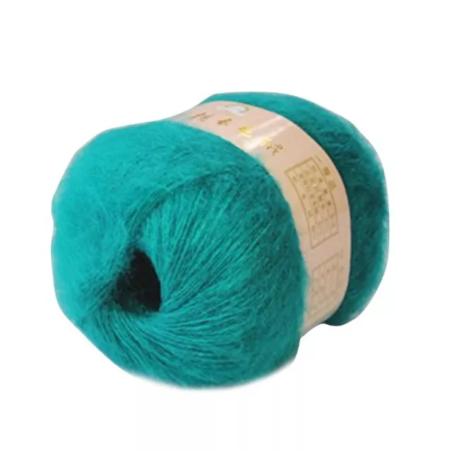 Soft Mohair Cashmere Knitting Wool Yarn DIY Shawl Scarf Crochet Thread Supplies 2