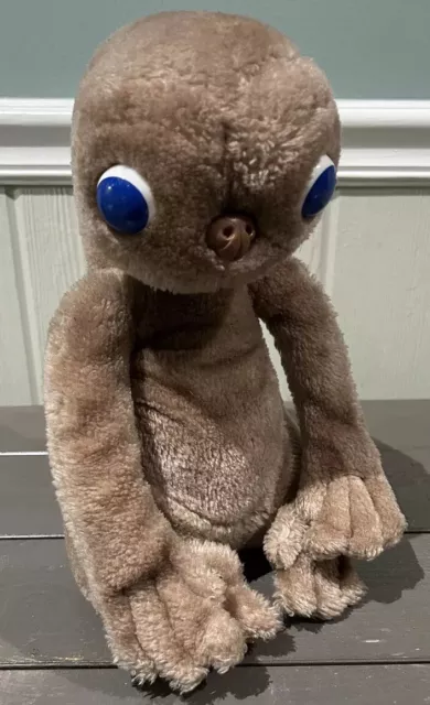 Vintage 1982 SHOWTIME Kamar 12" E.T. Extra Terrestrial Plush Stuffed Animal Doll