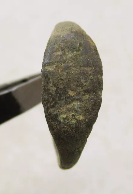 A2 Ancient Roman Bronze Signet Ring With Lozenge Type Bezel Circa 300Ad