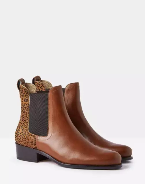 Joules rockingham chelsea boots hot sale leopard