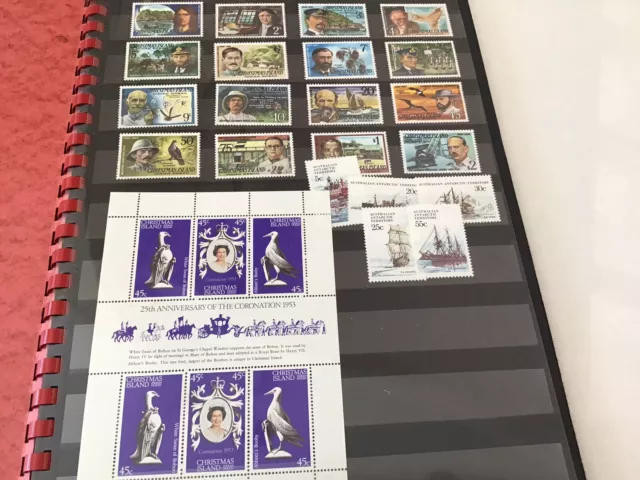 Postage Stamps Of christmas Is, cocos Is, Nauru, Norfolk Is Papua NG