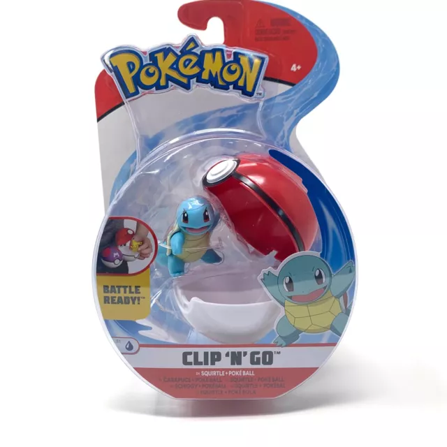 Pokemon – Clip 'N' Go Poke Ball Ceinture (Poké Ball, Great Ball et  Scorbunny) W12 : : Jeux et Jouets