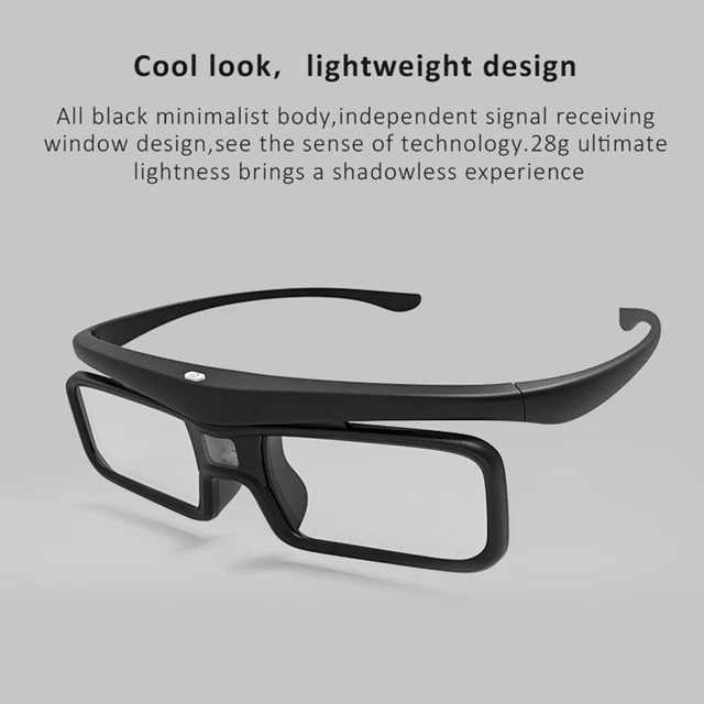 GetD GL1600 3D Spectacles Eco-friendly Long Battery Life Clear Picture Movie
