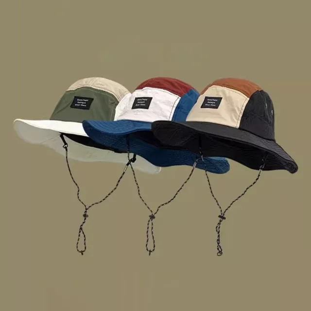 Foldable Sun Hat Sunscreen Fisherman Hat Mountaineering Caps  Camping Hiking