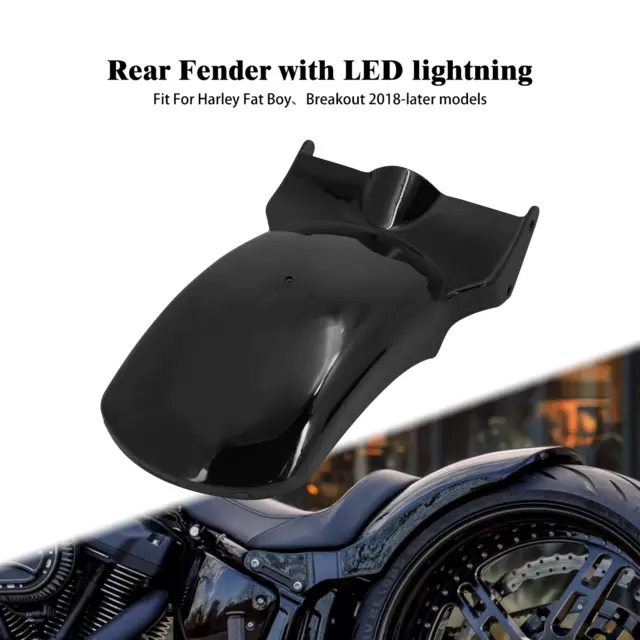 Kurzer hinterer Kotflügel laufendem Blinker Brems LED Licht für Harley Softail