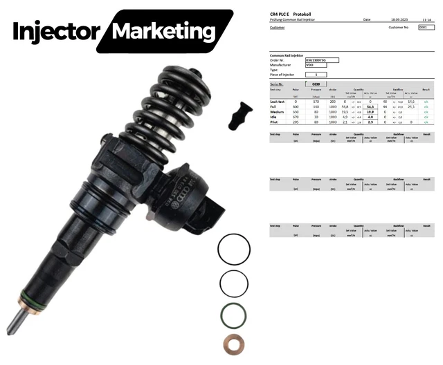 Iniettore Per VW Passat Sedan (3C2) Modello 2.0TDI 140 CV BMP 2005