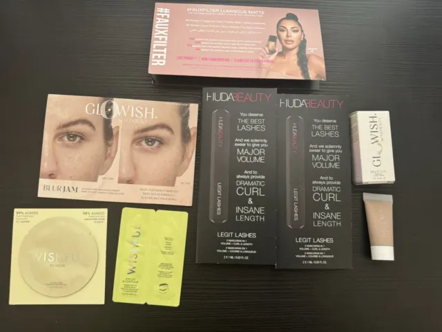 Huda Beauty - 7 piece sample set. New!