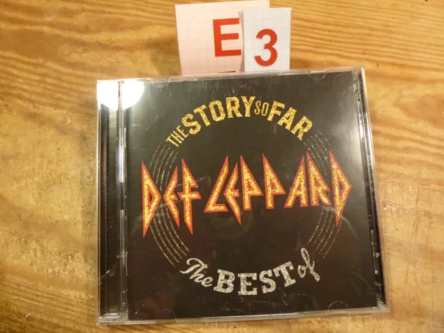 CD : Def Leppard - The Story So Far / The Best Of / 2 CD / Très Bon Etat