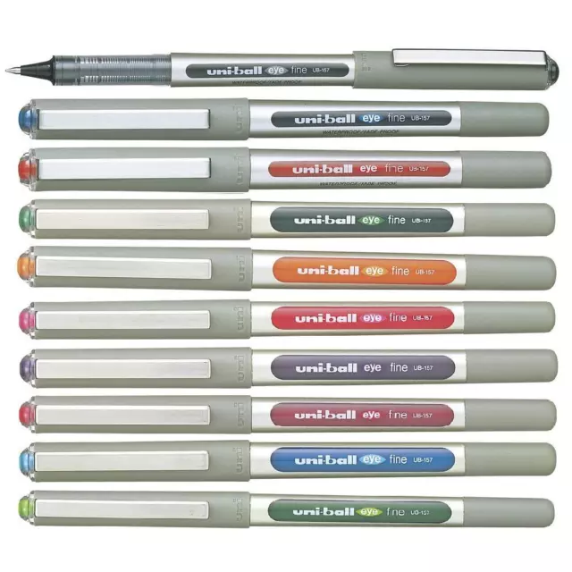 UNI-BALL UNIBALL EYE ROLLERBALL 0,7 mm PLUMA UB157 muchos colores HECHO EN JAPÓN