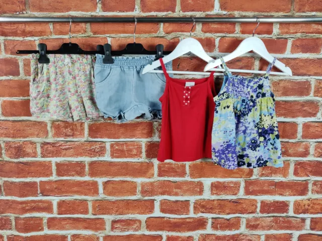 Girls Bundle Age 2-3 Years Next Gap Shorts Blouse Tee Vest Top Summer Set  98Cm