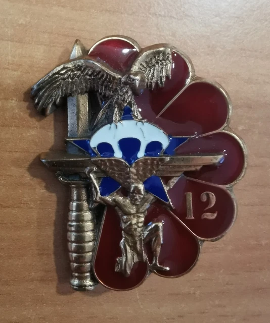 insigne-militaire-tap-1-rcp-12-compagnie-num-rot-02-eur-35-00