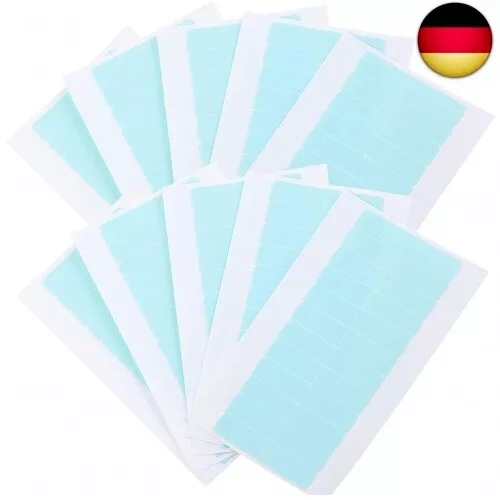 10 Blatt Ersatztapes, Tape Kleber Extensions, Klebeband FüR HaarverläNgerungen,