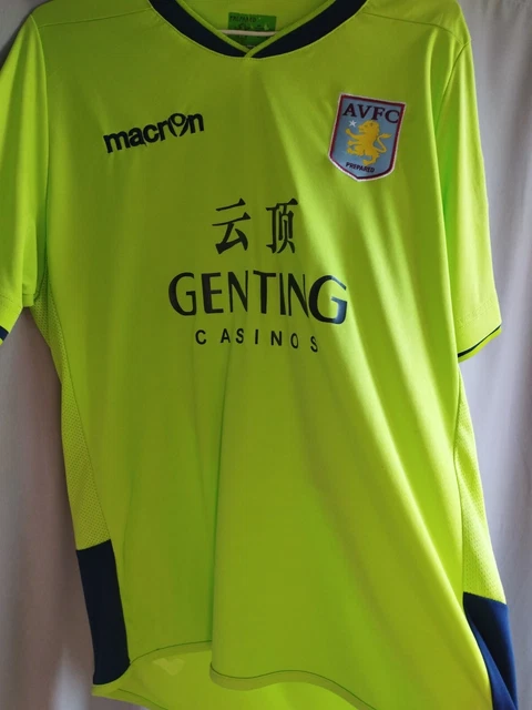 Maillot Aston Villa 2002-2003 Extérieur - Taille M, Diadora, Occasion Vintage