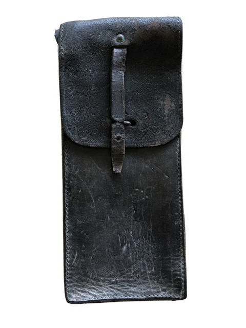 GRENADIER: Cartouchière 98K cuir marron Stolla Wien 1939