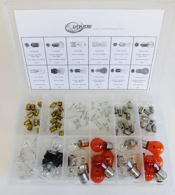 Chevy Caprice Chevelle Corvette El Camino Light Bulb Lightbulb Assortment Kit
