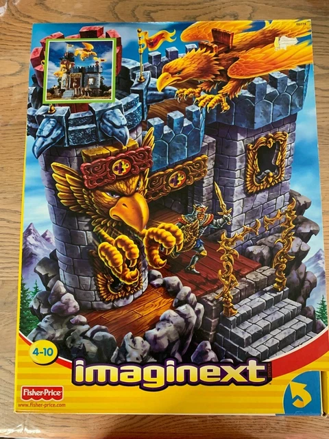 FISHER PRICE IMAGINEXT le chateau fort vintage 2003 !! manque quelque