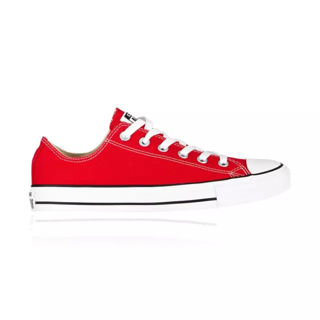 Converse Chuck Taylor All Star Low Casual Shoes - Mens Womens Unisex - Red