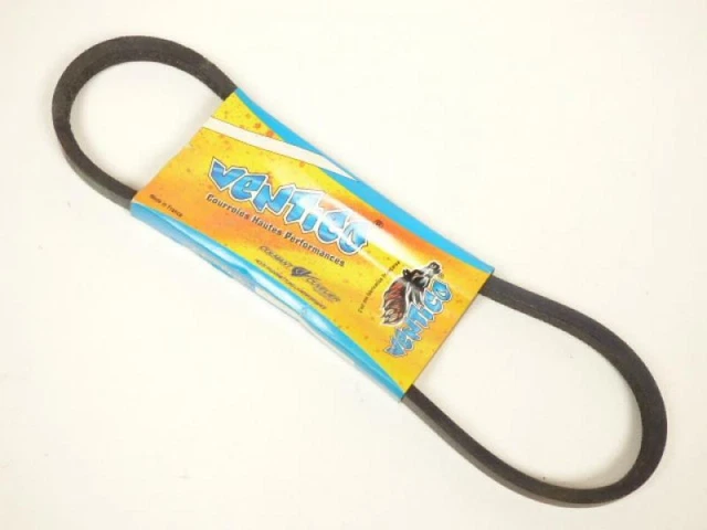 Courroie De Transmission Ventico Pour Mobylette Peugeot 50/102 - Référence D213, Dimensions 735x10 Mm