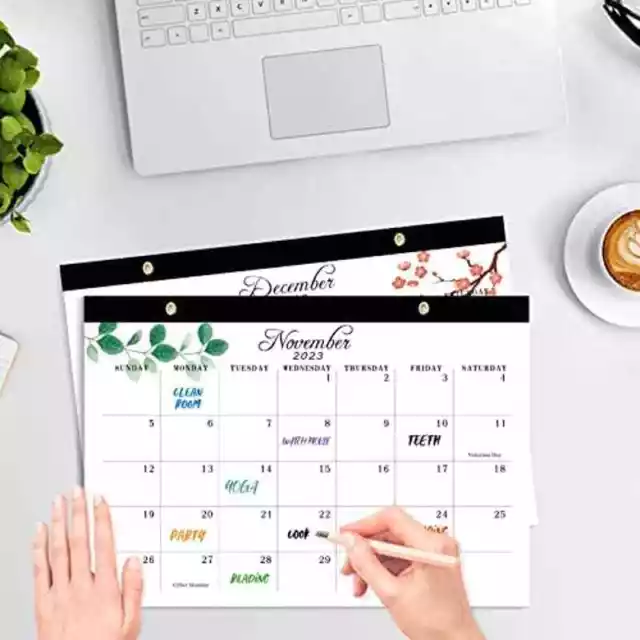 20232024 DESK CALENDAR 18 Month Large Wall Calendars, TearOff