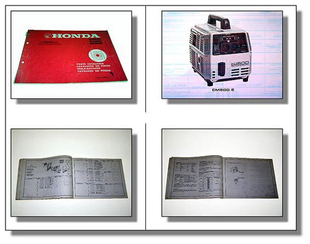 Honda Generators EM500 A VIN# EM500-1000001 OEM Parts Diagram for