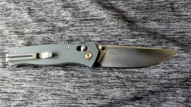 SRM Knives 255L-GK Taschenmesser - Ambi Lock & Ambi Clip - Klappmesser