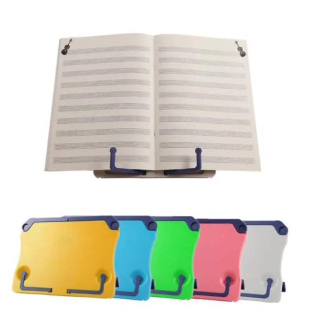 Sturdy and Adjustable Angle Stand Holder for Music Sheets and Recipe Books