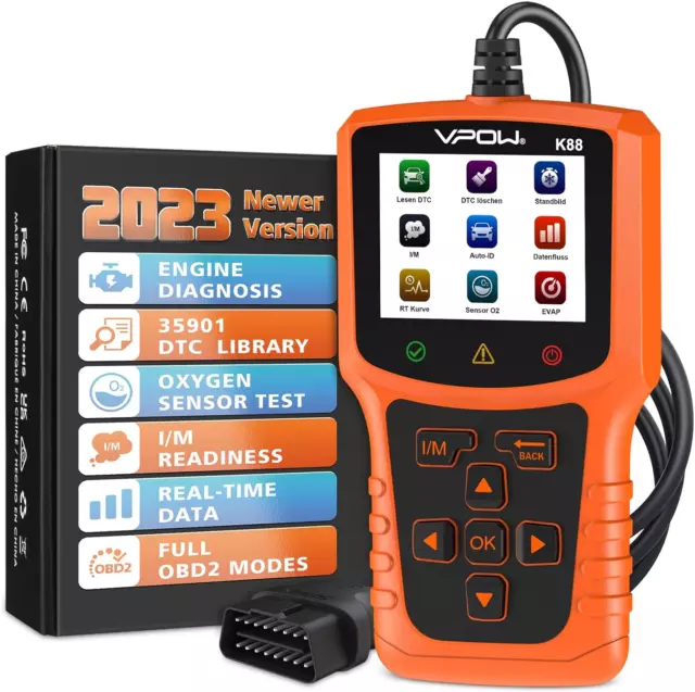 OBD2 Auto Diagnosi OBD Italiano: Scanner OBD EOBD Diagnostica per BMW Mercedes T