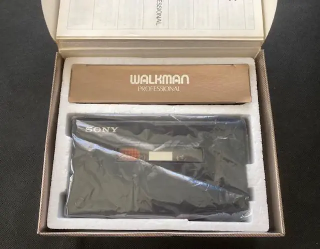 Sony Professional Walkman WM-D6C Kassettenspieler und Tasche – schönes...