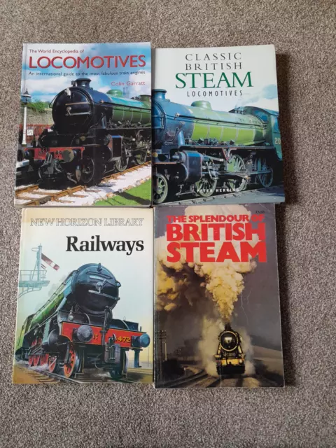 4  Railway Books , British Steam, Railways, Locomotives, Classic Steam