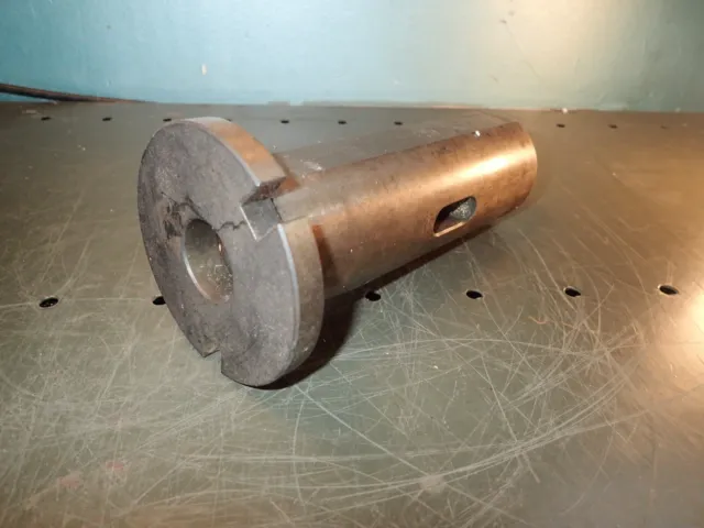 CNC Lathe Drill Tool Holder Bushing 2-1/2" OD Morse Taper #3 Bore 185mm Long 3MT