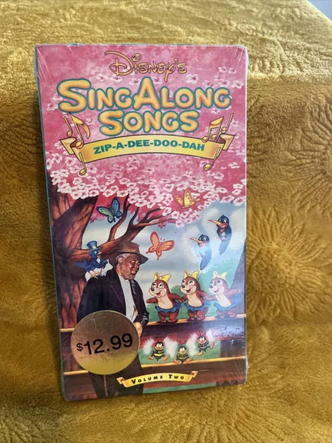 Disney's Sing Along Songs Zip-A-Dee-Doo-Dah VHS Tested — Купить на  PL  (Польша) с Доставкой в Украину — Megazakaz
