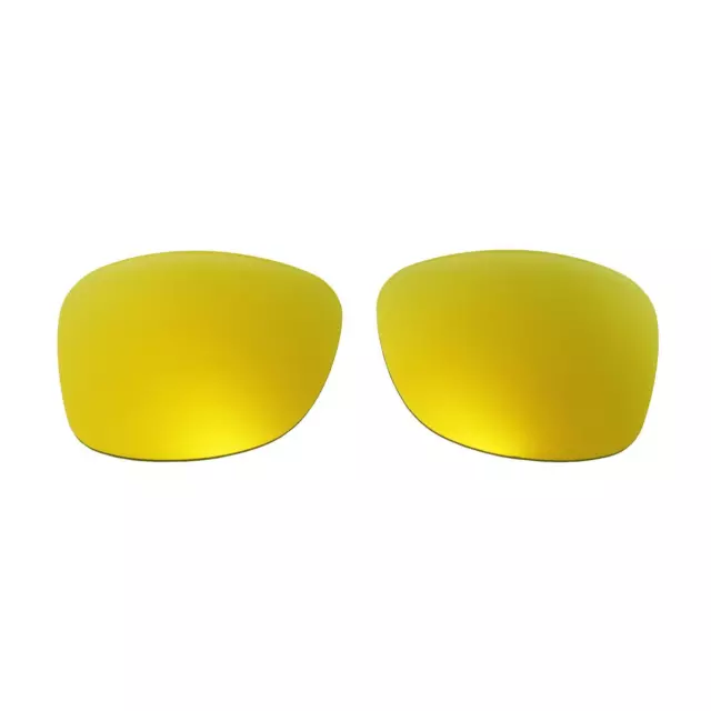 Walleva 24K Gold Polarized Replacement Lenses For Ray-Ban Wayfarer RB2140 50mm