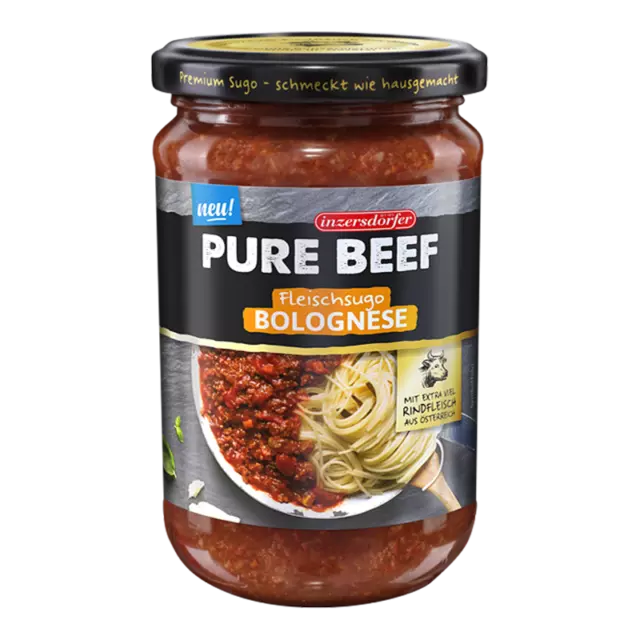 (11,98 €/kg) Inzersdorfer - Pure Beef Sugo Bolognese 400g
