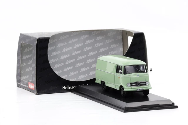 SCHUCO 1/43. MERCEDES-BENZ L319 1956 plateau bâché Fulda. Réf. 02809. EUR 52,68 - FR