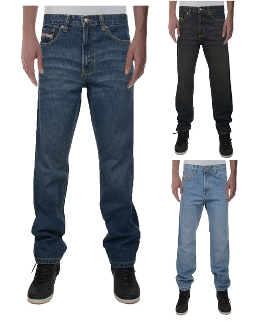 BOSTON MENS JEANS Vintage Denim Dark Green Light Blue Faded Pants ...