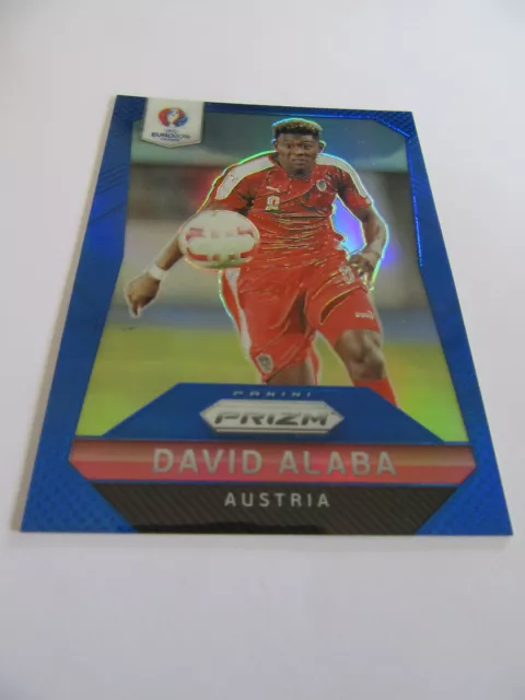 David Alaba Panini PRIZM blue Card 193/249 EURO EM 2016 ÖFB Österreich