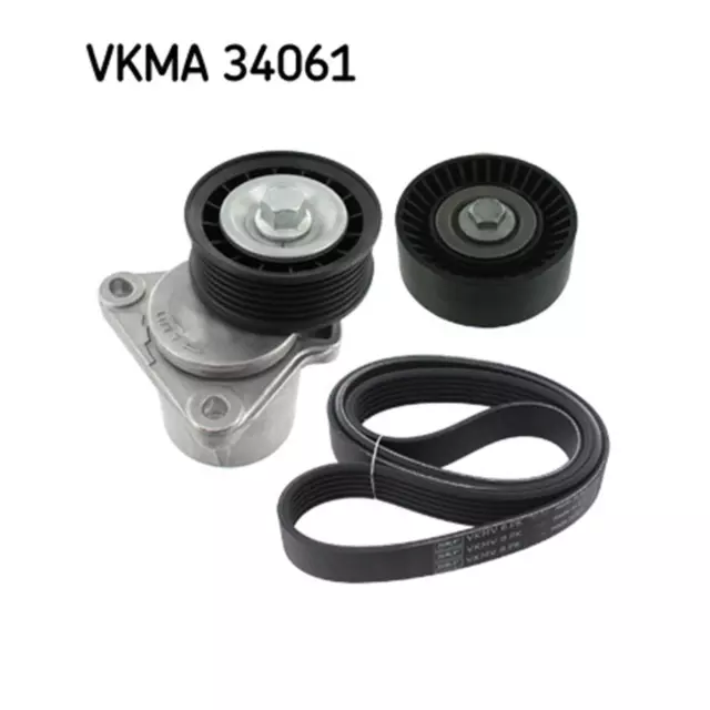 SKF V-Ribbed Belt Set VKMA 34061 FOR Mondeo Galaxy S-Max Genuine Top Quality