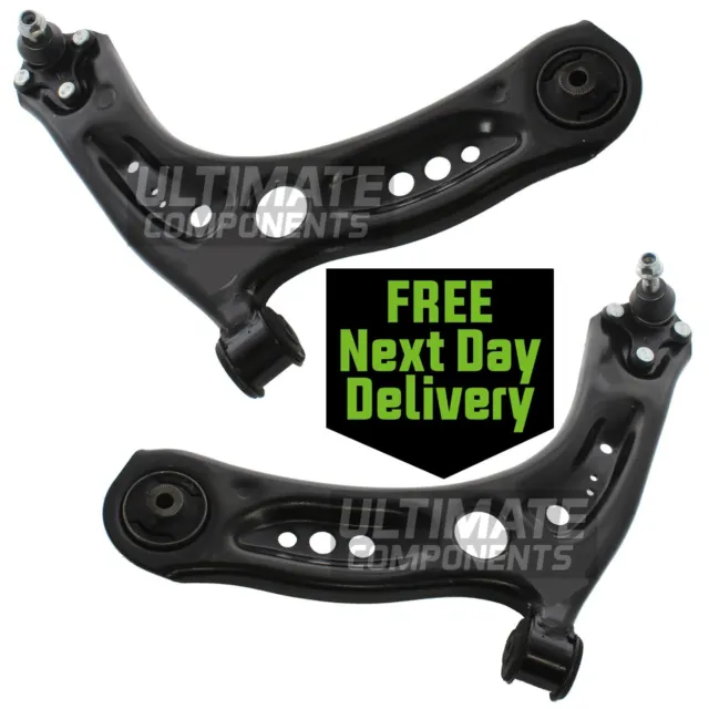 Audi S3 8V 2013-4/2017 Front Lower Wishbone Suspension Arms Pressed Steel 1 Pair