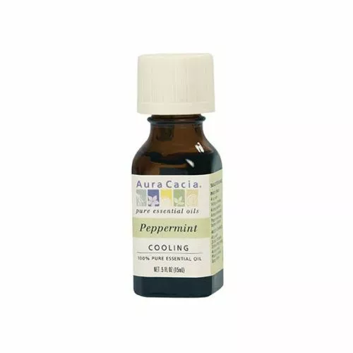 Huile Essentielle (Menthe Poivrée) 0.5 Fl OZ Par Aura Cacia