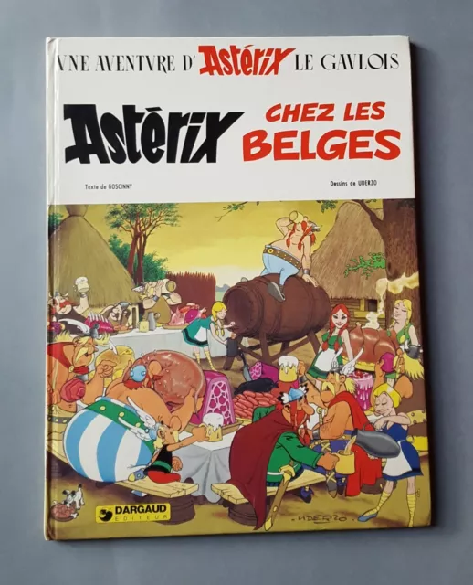 BD ASTERIX - ASTERIX CHEZ LES BELGES - GOSCINNY / UDERZO - E.O. 1er Trim. 1979