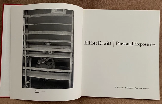 PERSONAL EXPOSURE BY ELLIOTT ERWITT ~ RARE, MINT, SIGNED